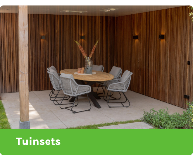 tuinsets categorieën 