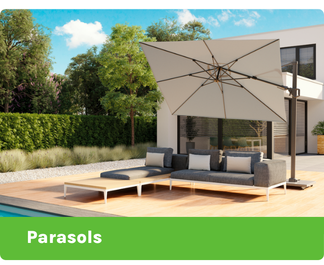 parasols categorieën 