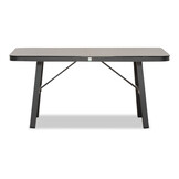 Attica dining loungeset 6 personen | aluminium + touw | antraciet | 4-delig - 265x204cm