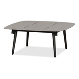 Lucca hoek loungeset 5 personen | wicker + aluminium | zand | 3-delig - 196x196cm