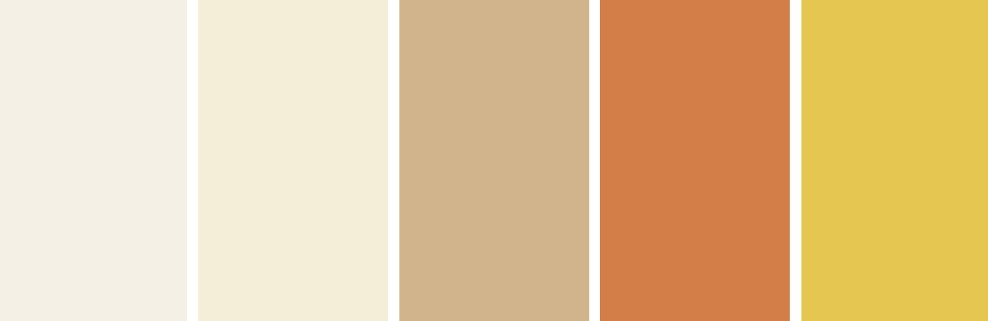 Bohemian tuinstijl kleurenpalet kleuren