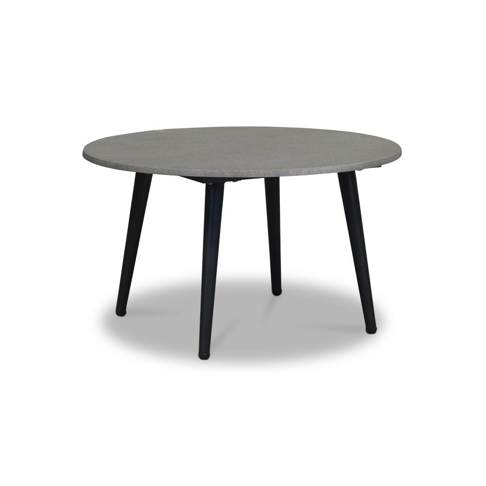 Palermo bijzettafel | aluminium + betonlook | 75cm afbeelding