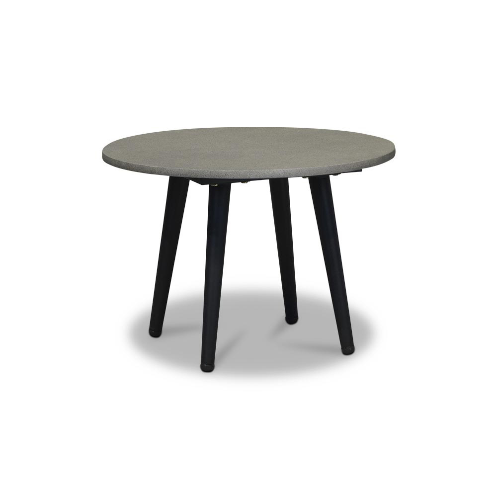 Palermo bijzettafel | aluminium + betonlook | 55cm afbeelding