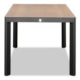 Royan dining tuintafel 6 personen | aluminium | Natural Wood | 220cm