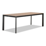 Royan dining tuintafel 6 personen | aluminium | Natural Wood | 220cm