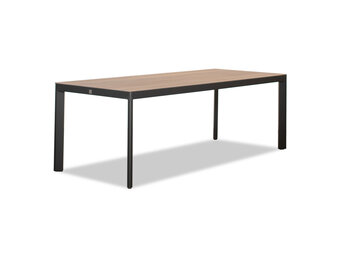 Royan dining tuintafel 6 personen | aluminium | Natural Wood | 220cm