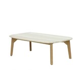 Matera loungetafel | hardhout + polystone | 120x70cm