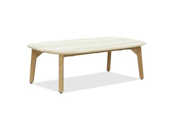 Matera loungetafel | hardhout + polystone | 120x70cm
