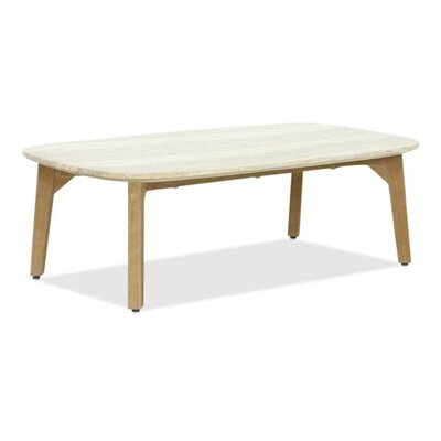 Matera loungetafel | hardhout + polystone | 120x70cm