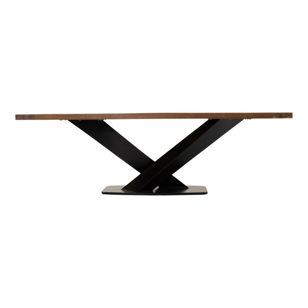 Taranto/Carlos taupe dining tuinset 7-delig | teakhout + wicker | 240cm