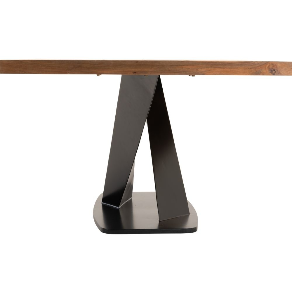 Taranto/Carlos taupe dining tuinset 7-delig | teakhout + wicker | 240cm