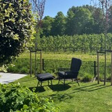 Dex loungestoel tuin | touw + aluminium | Lava Grey