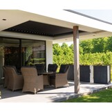 Madrid dining tuinstoel | wicker | Ash Grey