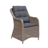 Madrid/Kansas dining tuinset | 4 personen | wicker | 120cm rond