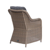 Madrid/Kansas dining tuinset | 4 personen | wicker | 120cm rond