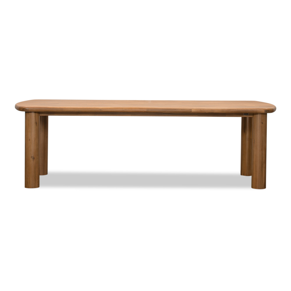 Laredo/Karlstad zwart dining tuinset | 6 personen | hardhout + kunststof | 255cm