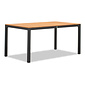 LUX outdoor living Delta dining tuintafel 4 personen | teakhout + aluminium | Natural Teak | 160cm