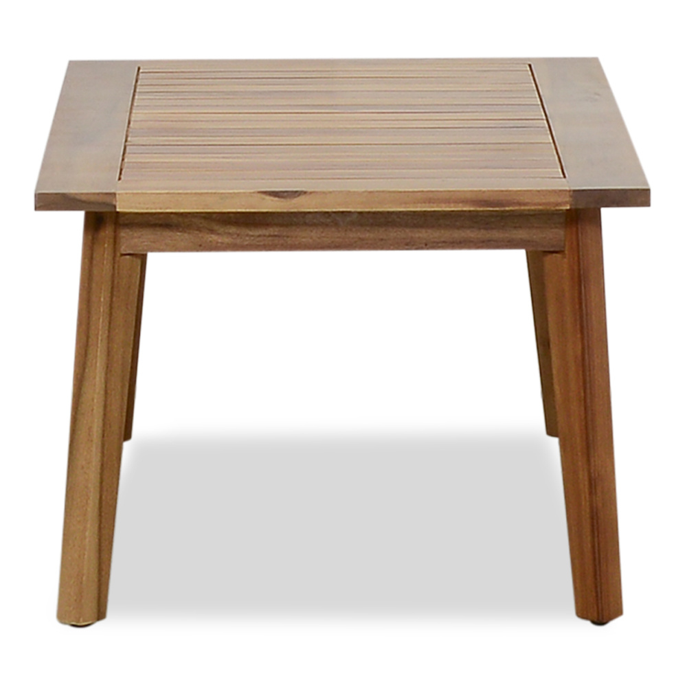 Lissabon stoel-bank loungeset 5 personen | wicker + hardhout | Misty Grey | 4-delig