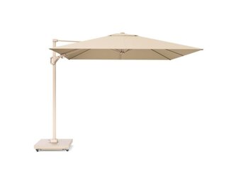 Challenger T² zweefparasol - premium doek | 300x300cm | Champagne/Sandstone
