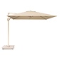 Platinum Challenger T² zweefparasol - premium doek | 300x300cm  | Champagne/Sandstone