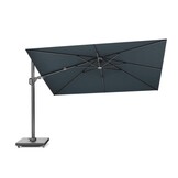 Challenger T² zweefparasol - premium doek | 260x350cm  | Faded Black