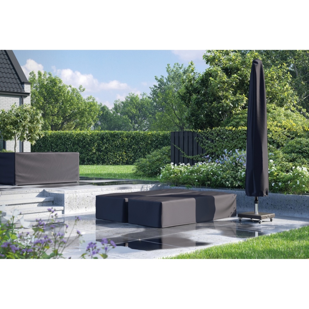 Loungesethoes platform 375x300x90xH30/45/70cm rechts