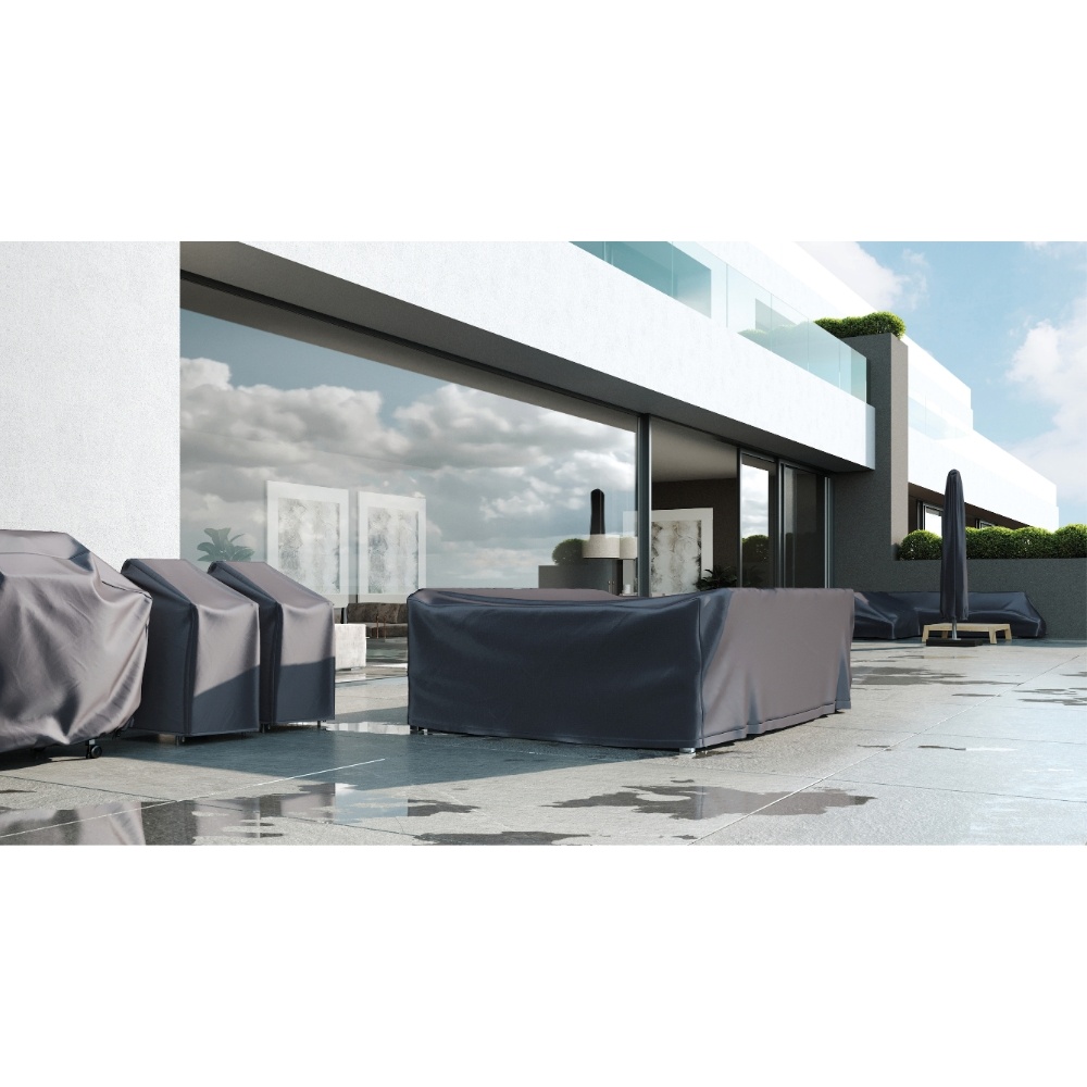 Loungesethoes platform 375x300x90xH30/45/70cm rechts