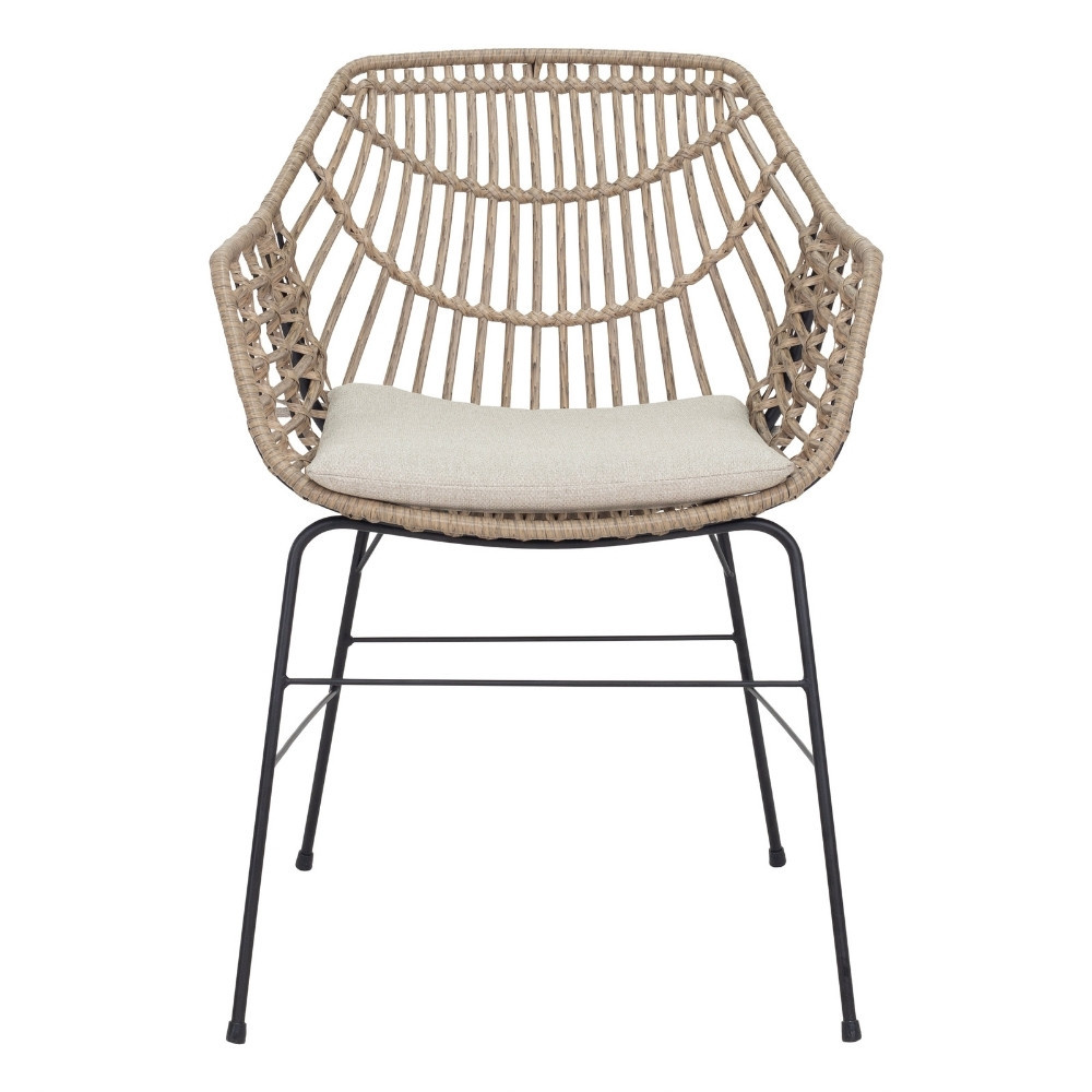 Veltis/Charlotte dining tuinset | 8 personen | betonlook + wicker | 300cm