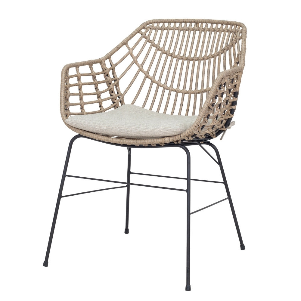 Veltis/Charlotte dining tuinset | 8 personen | betonlook + wicker | 300cm