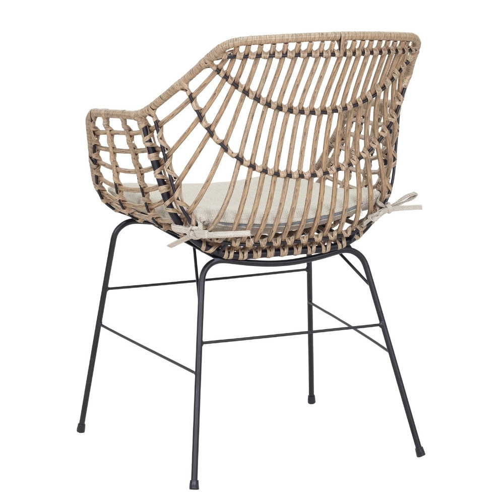 Veltis/Charlotte dining tuinset | 8 personen | betonlook + wicker | 300cm