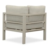 Cordoba hoek loungeset 6 personen | aluminium | beige | 4-delig - 228x228cm