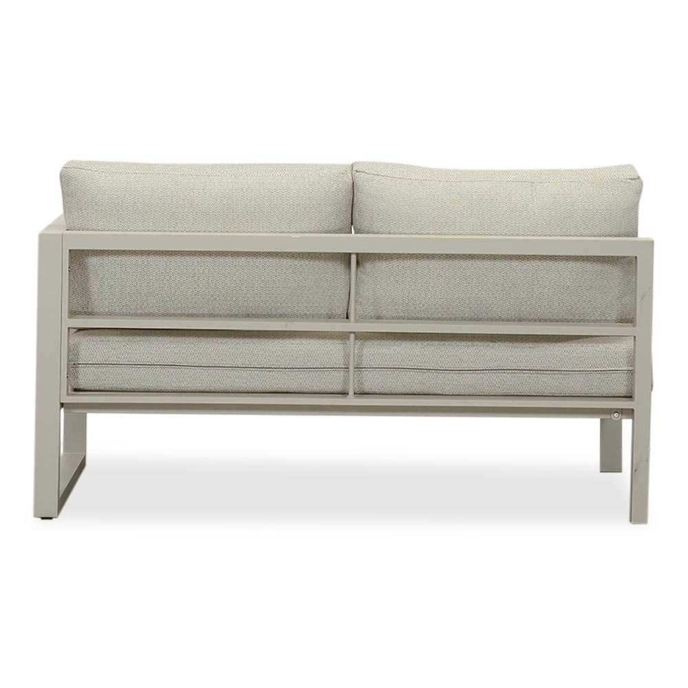 Cordoba hoek loungeset 6 personen | aluminium | beige | 4-delig - 228x228cm