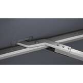 Beaufort zweefparasol - premium doek | 320x320cm met Venezia parasolvoet 120kg | Manhattan