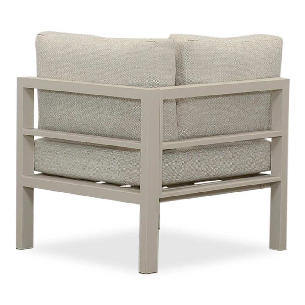 Cordoba hoek loungeset incl. tussenmodule | aluminium | 300x228cm | beige