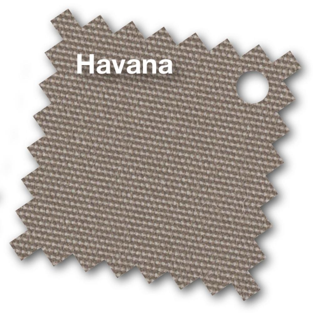 Challenger T² zweefparasol - premium doek | 260x350cm met parasolvoet 90kg | Havanna