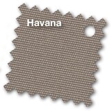 Challenger T² zweefparasol - premium doek | 260x350cm met Salerno parasolvoet 90kg | Havanna