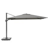Challenger T² zweefparasol - premium doek | 260x350cm met Salerno parasolvoet 90kg | Manhattan