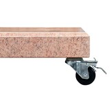 Challenger T² zweefparasol - premium doek | 300x300cm met Venezia parasolvoet 90kg | Champagne