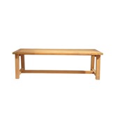 Alba/Valencia Sahara Dust dining tuinset | 6 personen | teakhout + touw | 250cm