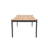 Vigo/Valencia Sahara Dust dining tuinset | 6 personen | teakhout + touw | 260cm