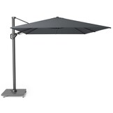 Challenger T² zweefparasol | 350x260cm met Salerno parasolvoet 90kg | antraciet