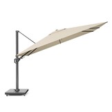 Challenger T² zweefparasol | 350x260cm met Modena parasolvoet 90kg | Champagne