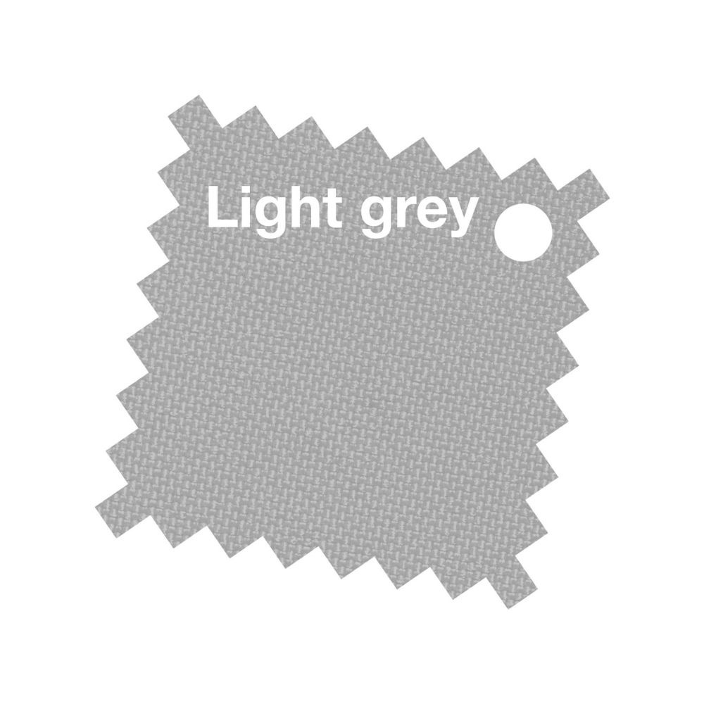 Challenger T² Glow zweefparasol | 300x300cm met Salerno parasolvoet 90kg | Light Grey
