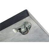 Challenger T¹ zweefparasol - premium doek | 350x350cm met Modena parasolvoet 150kg | Havanna