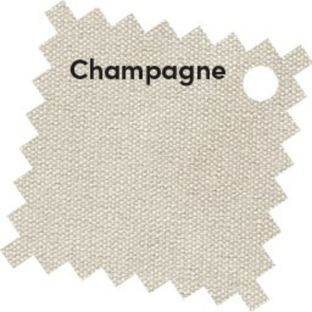 Beaufort zweefparasol - premium doek | 320x320cm met Venezia parasolvoet 120kg | Champagne/Sandstone