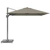 Voyager T² zweefparasol | 270x270cm met parasolvoet 90kg | taupe