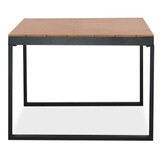 Kampa Natural/Karlstad zwart dining tuinset | 4 personen | polywood + kunststof | 160cm