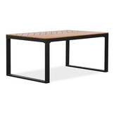 Kampa Natural/Tulum grijs dining tuinset | 4 personen | polywood + touw | 160cm