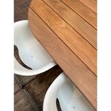 Berlijn dining tuintafel 8 personen | hardhout | teaklook | 300cm