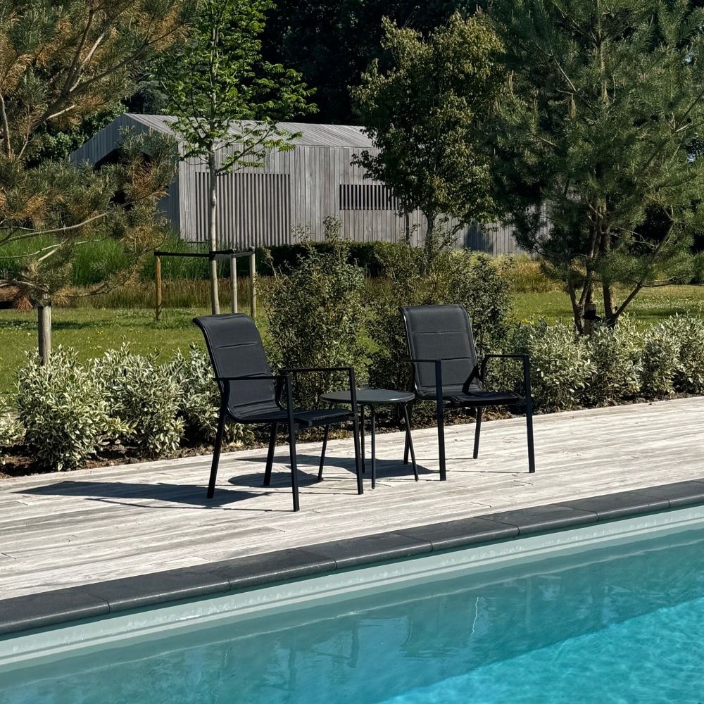 Cervo Natural/Toledo dining tuinset | 5 personen | polywood + aluminium | 144cm
